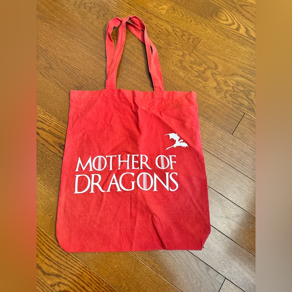 Game of Thrones - Mother of Dragons Red Canvas Tote